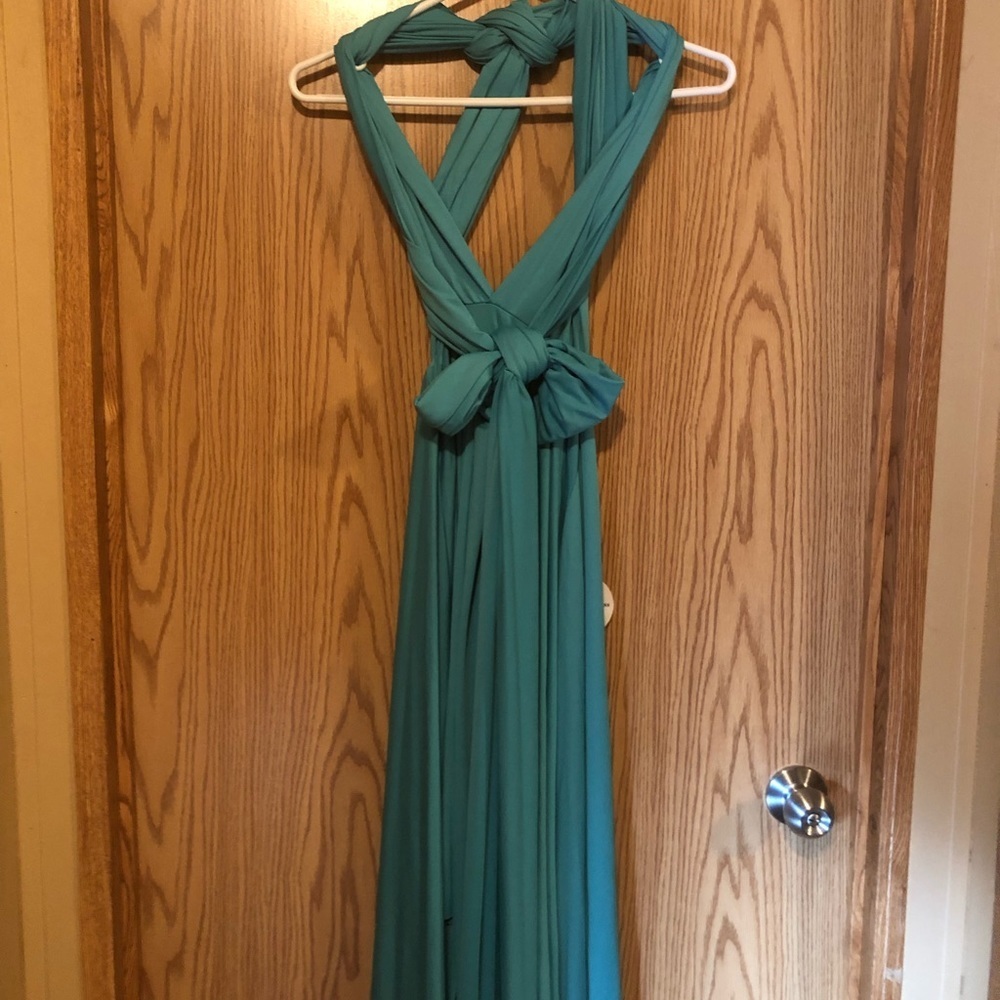 EDay Dress One Size Turquoise - Picture 5 of 9